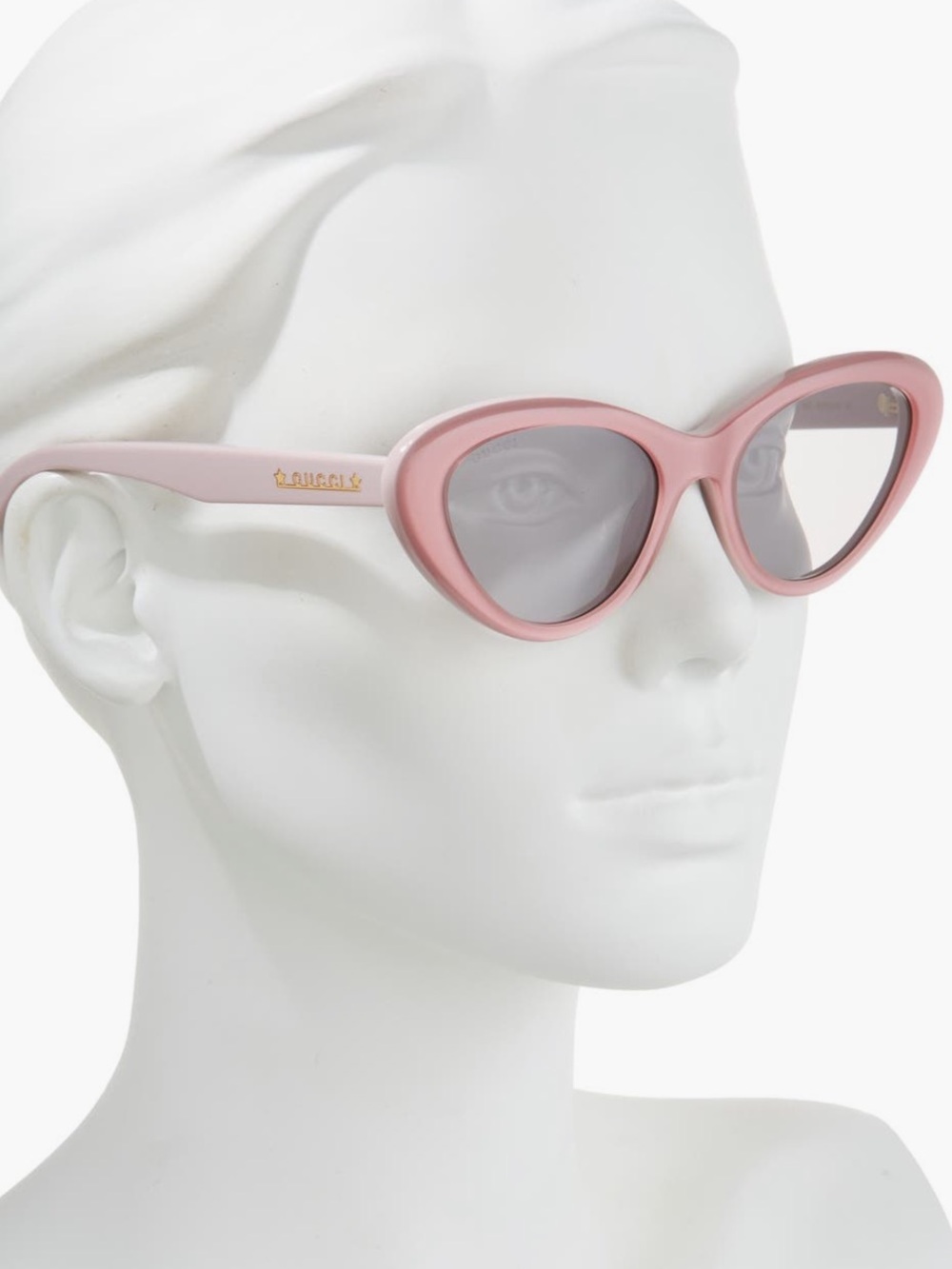 GUCCI Women's Cat-Eye Sunglasses in Pink NWT - Picture 3 of 3